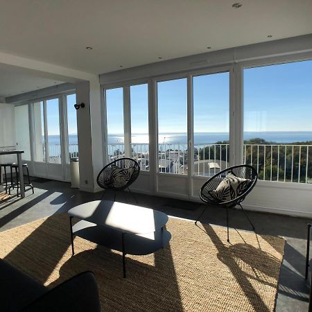 Superbe Appartement Avec Une Vue Mer Panoramique Brest Exteriör bild