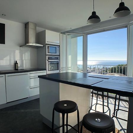 Superbe Appartement Avec Une Vue Mer Panoramique Brest Exteriör bild