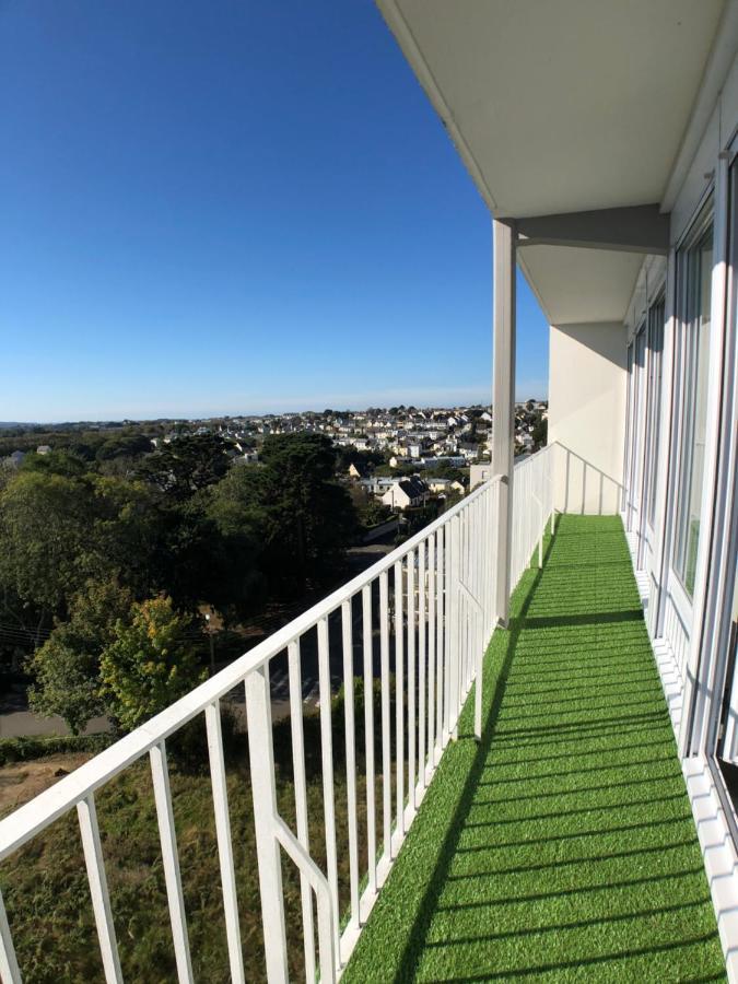 Superbe Appartement Avec Une Vue Mer Panoramique Brest Exteriör bild